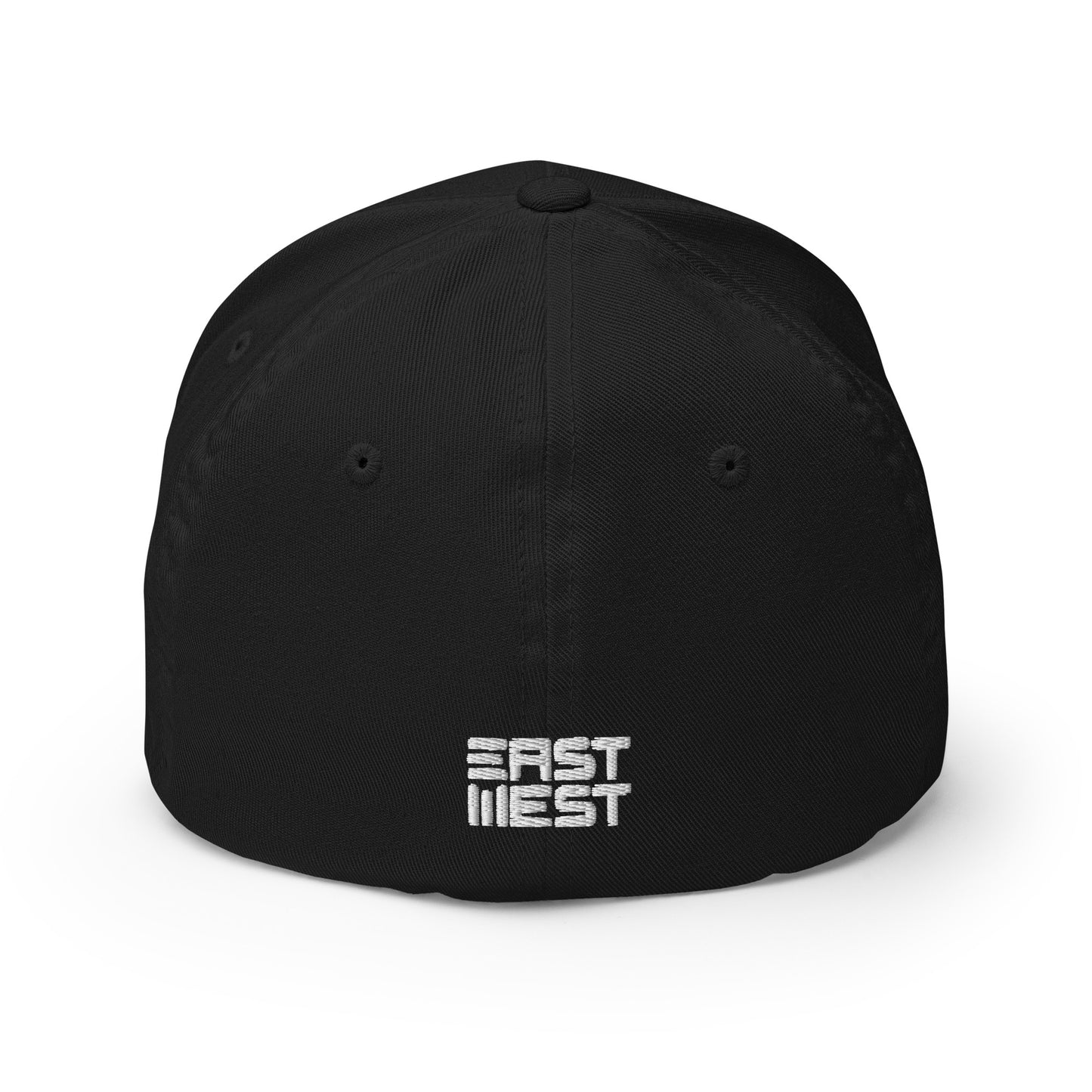 EastWest Embroidered Front/Back Flex-Fit Structured Hat