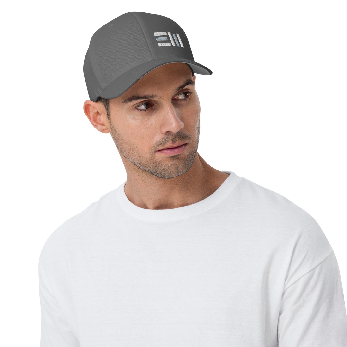 EastWest Embroidered Front/Back Flex-Fit Structured Hat