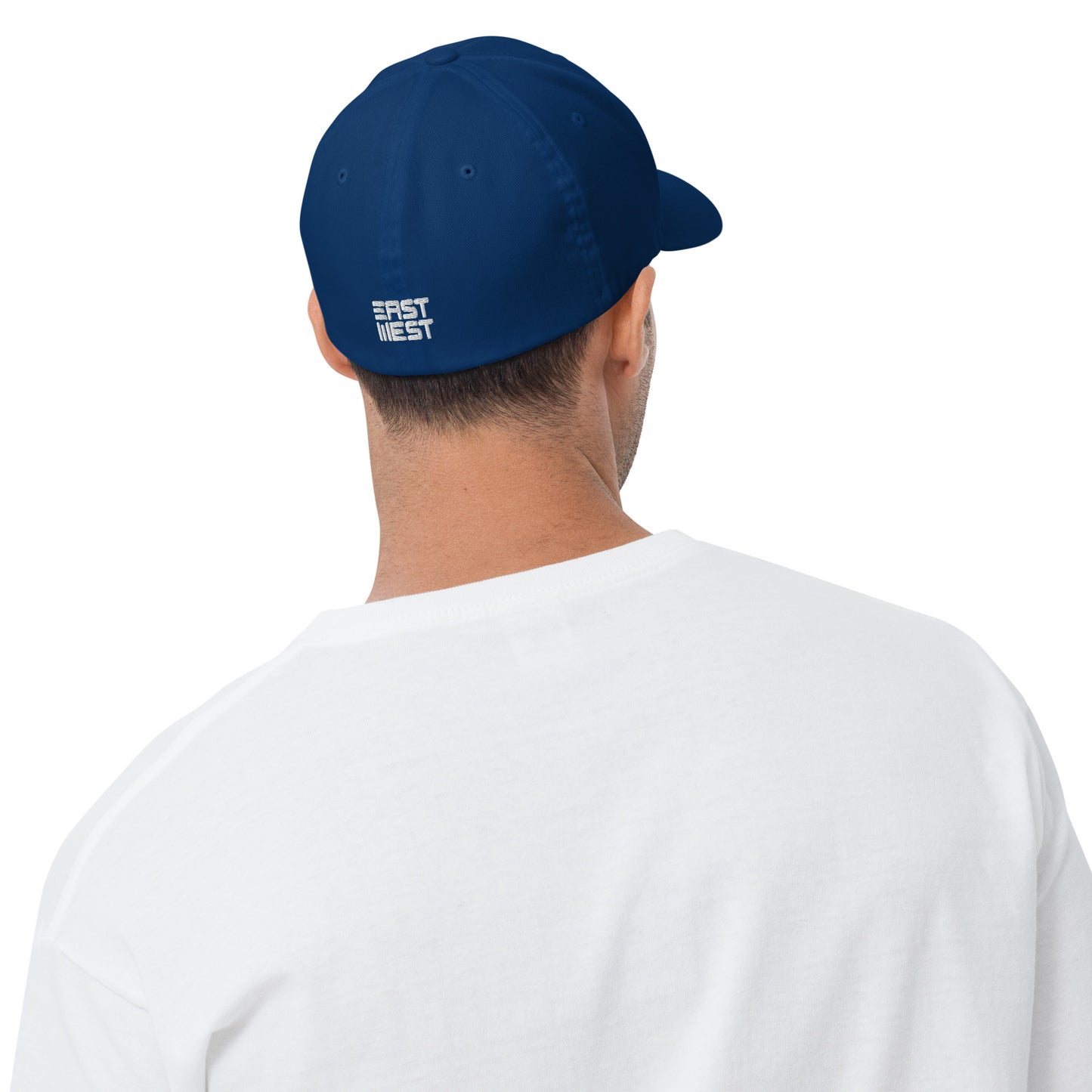 EastWest Embroidered Front/Back Flex-Fit Structured Hat