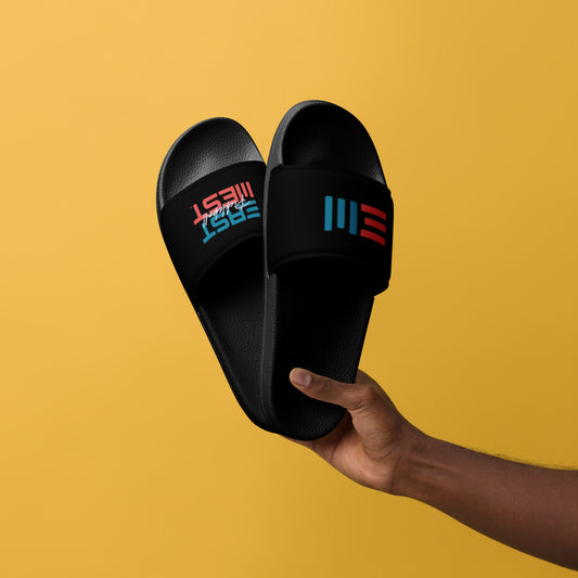 EastWest Pickleball Teal/Orange Men’s Black Slides