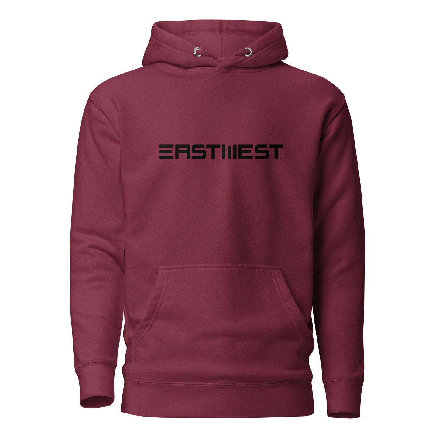 EastWest Black Type Unisex Hoodie