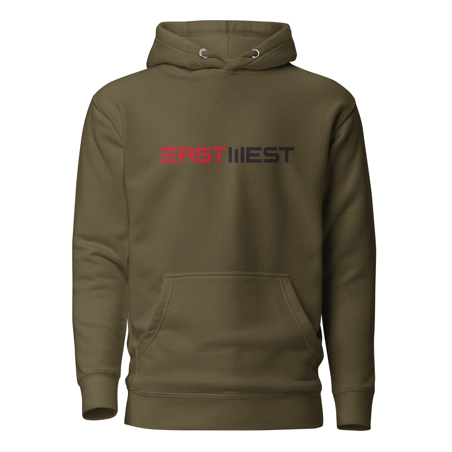 EastWest Red/Black Unisex Hoodie